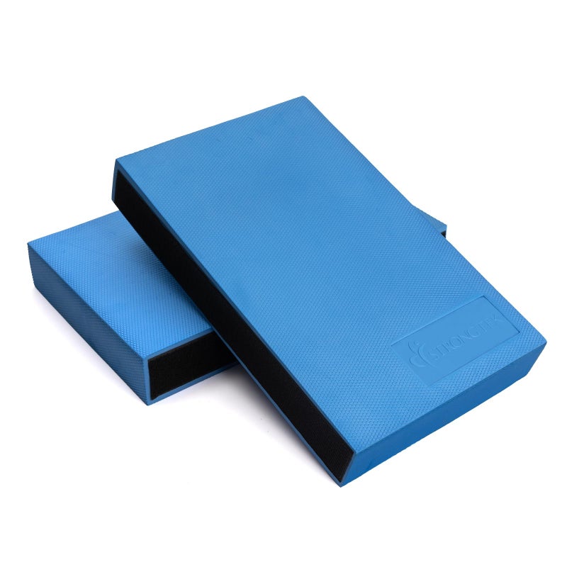 StrongTek 2-in-1 Non-Slip Balance Pad - High-Density Foam Cushion  Supportive Exercise Mat & Knee Pad for Core Training  Yoga  Pilates  Physical Therapy  Stability Training  Stretching  and Rehab - Image 1